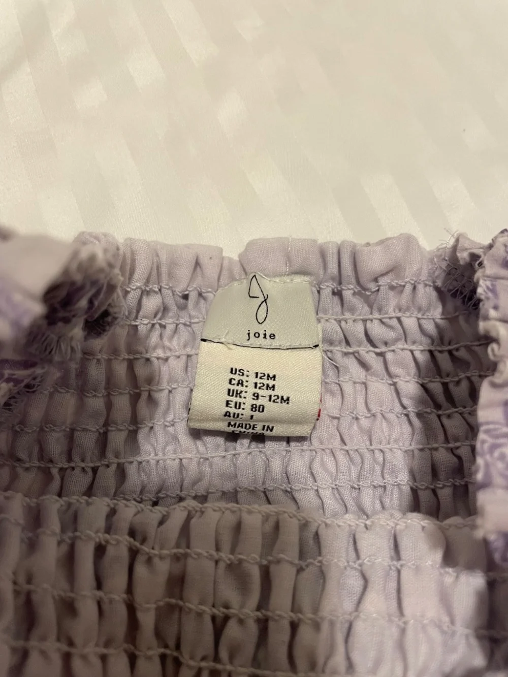 Purple toddler dress
